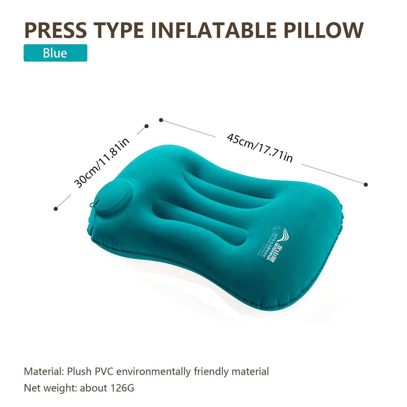 Ultralight Inflatable Camping Pillow — Compact Neck & Lumbar Support