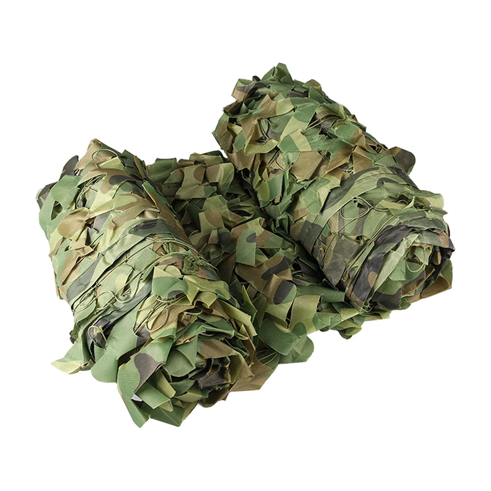 Camouflage Netting — Hunting Blind, Camp Privacy & Sunshade Cover