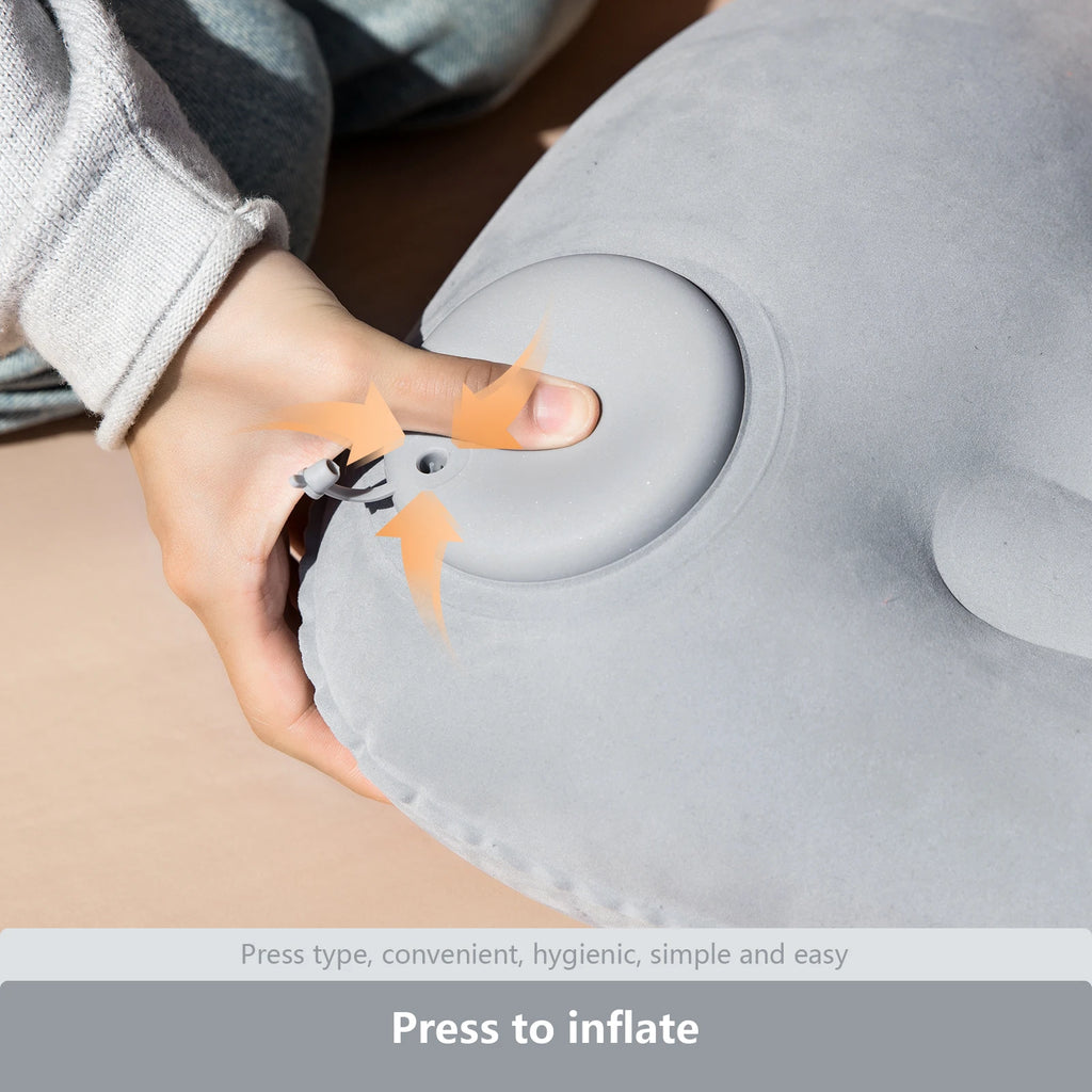 Ultralight Inflatable Camping Pillow — Compact Neck & Lumbar Support