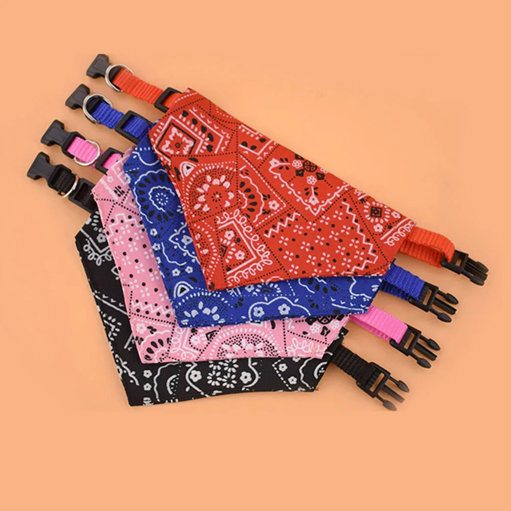 Aesthetic Pet Bandana Collar — 20+ Colors, All Sizes