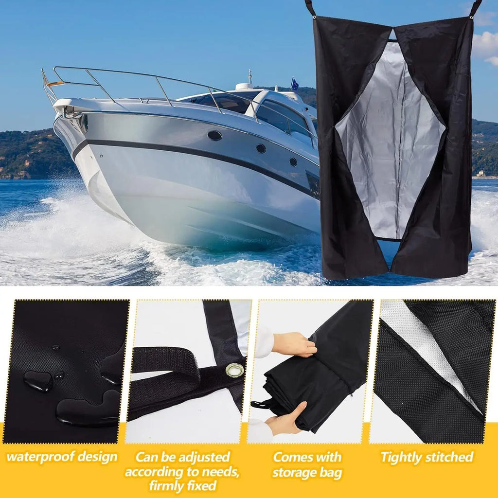 Pop-Up Privacy Shower Tent — Portable Waterproof Outdoor Changing Room