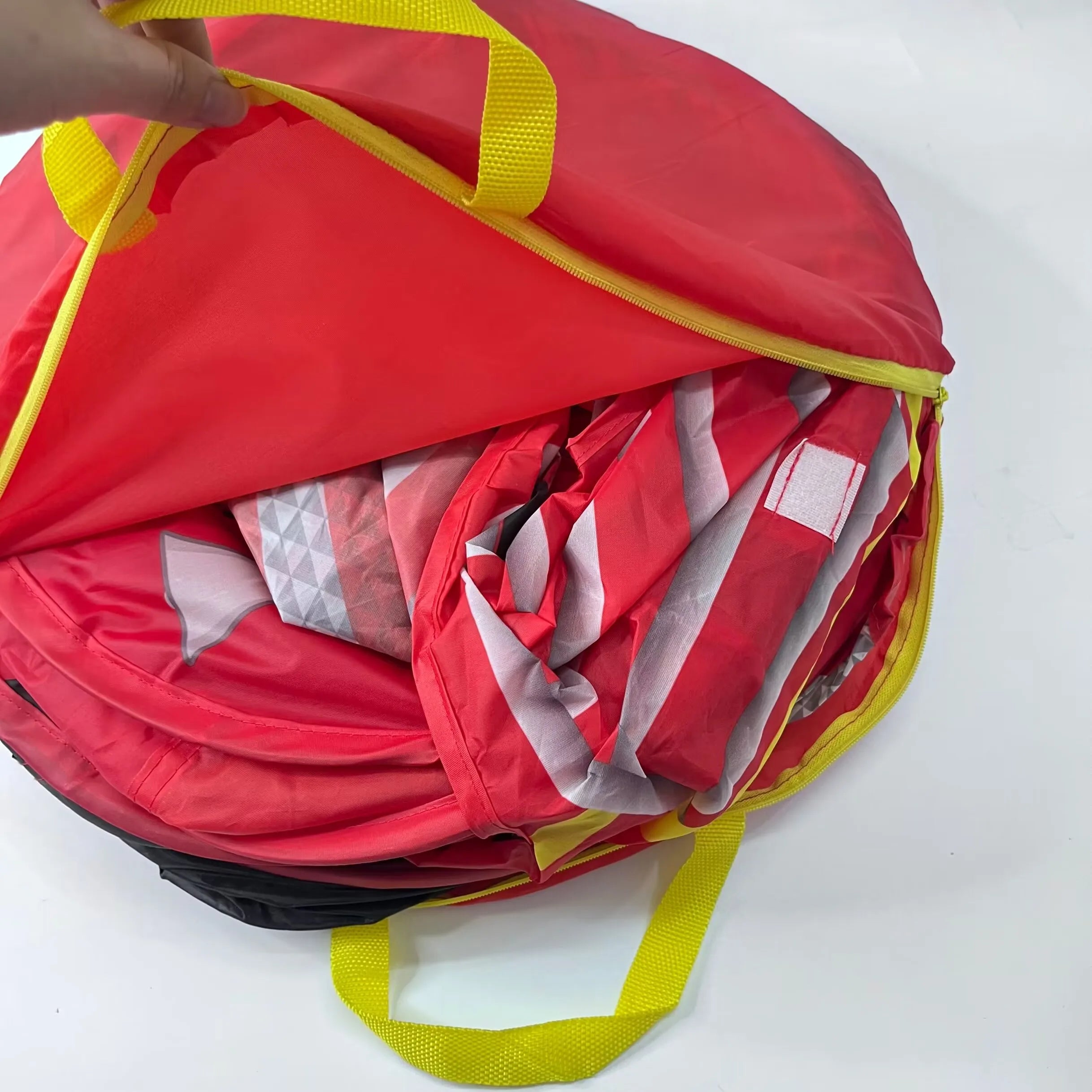 Kids Fire Truck Play Tent — Indoor & Outdoor Playhouse with Sunroof