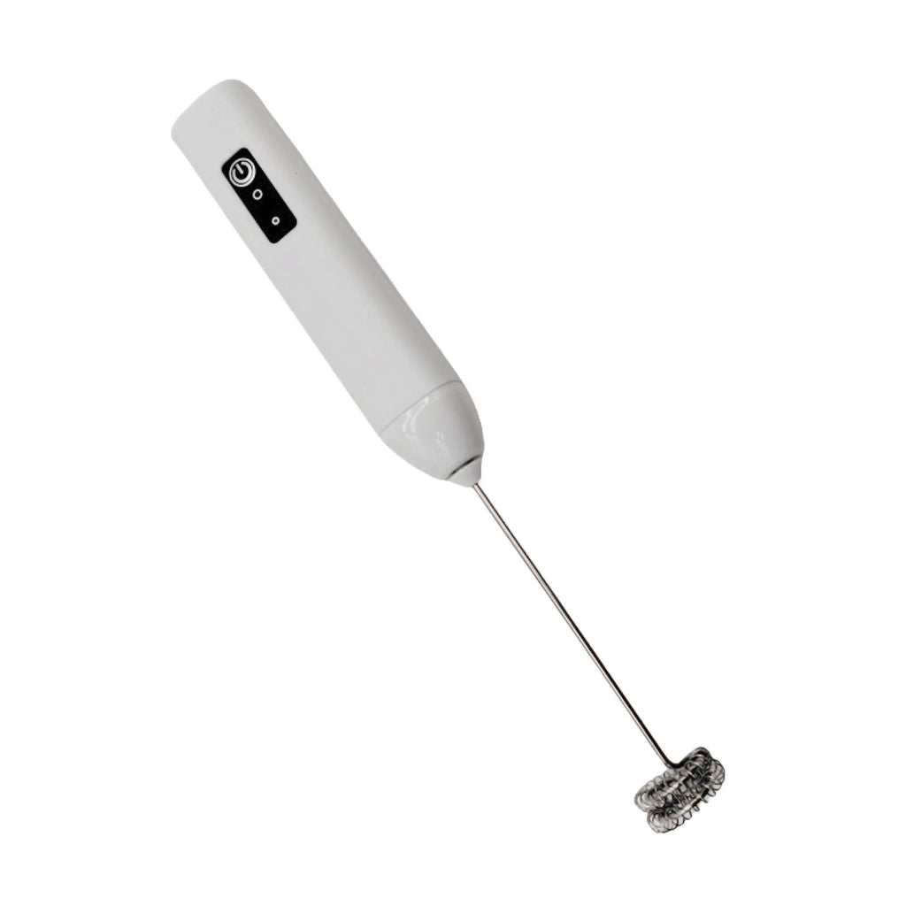 Wireless Milk Frother — USB-C Rechargeable Stainless Steel