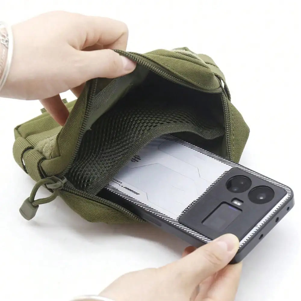 Tactical MOLLE Waist Pouch — EDC Outdoor Utility Bag