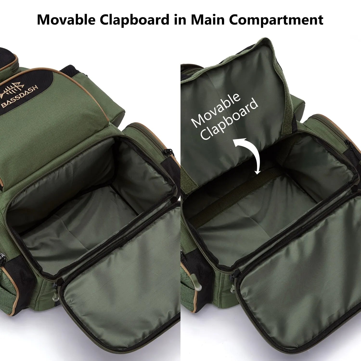 Fishing Tackle Backpack — Lightweight Tactical Storage Bag