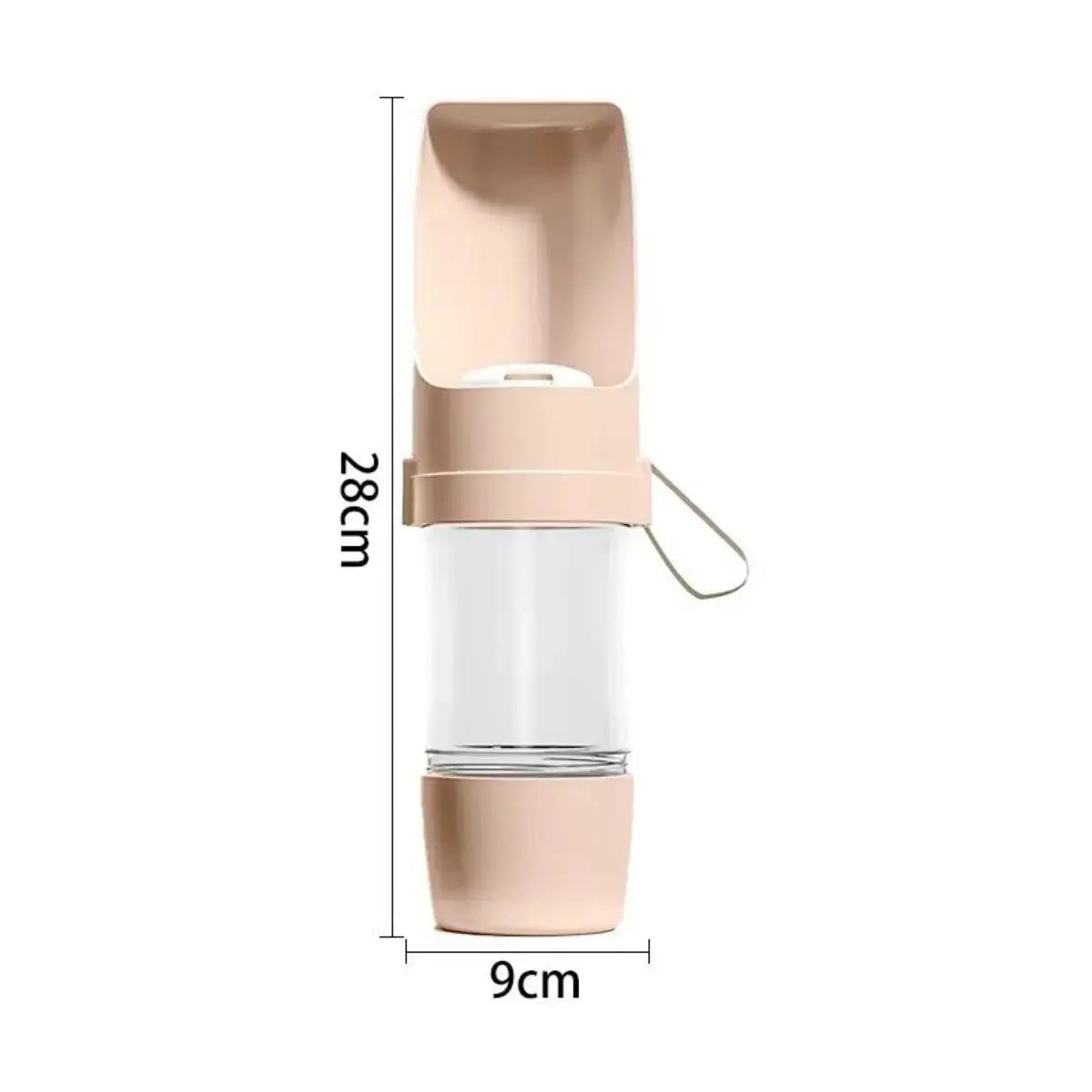 2-in-1 Pet Travel Bottle — Food & Water On-the-Go