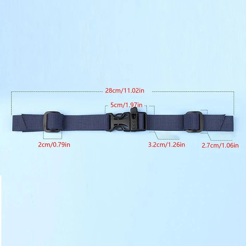 Adjustable Backpack Chest Strap Harness — Universal Shoulder Strap Accessory