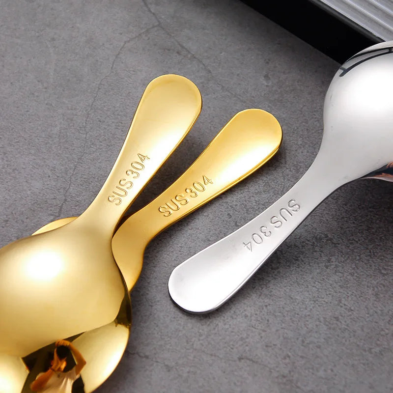 Kids Stainless Steel Camping Cutlery — Portable Spoon & Fork Travel Set