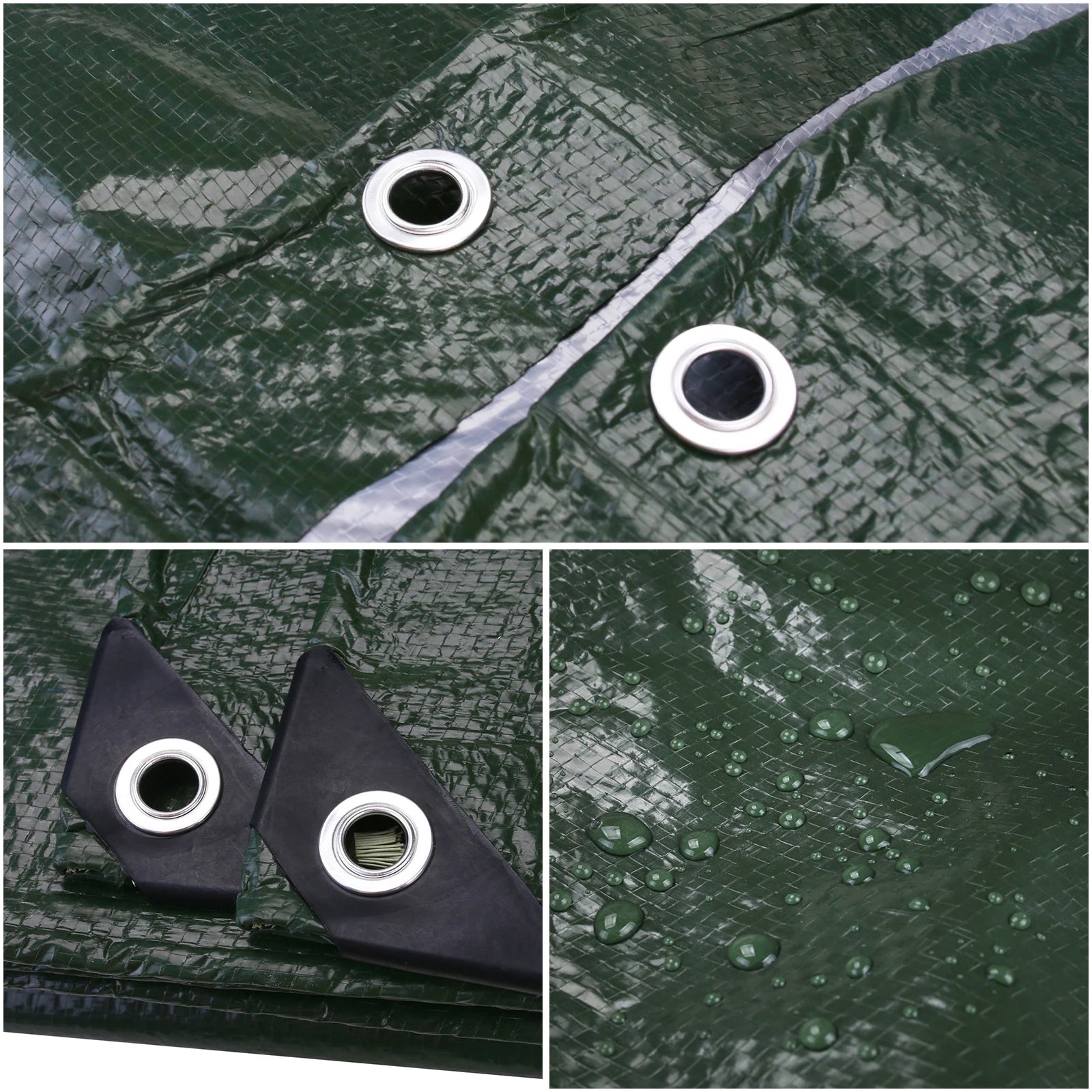 Heavy-Duty Waterproof Tarpaulin — Reinforced Multipurpose Outdoor Cover