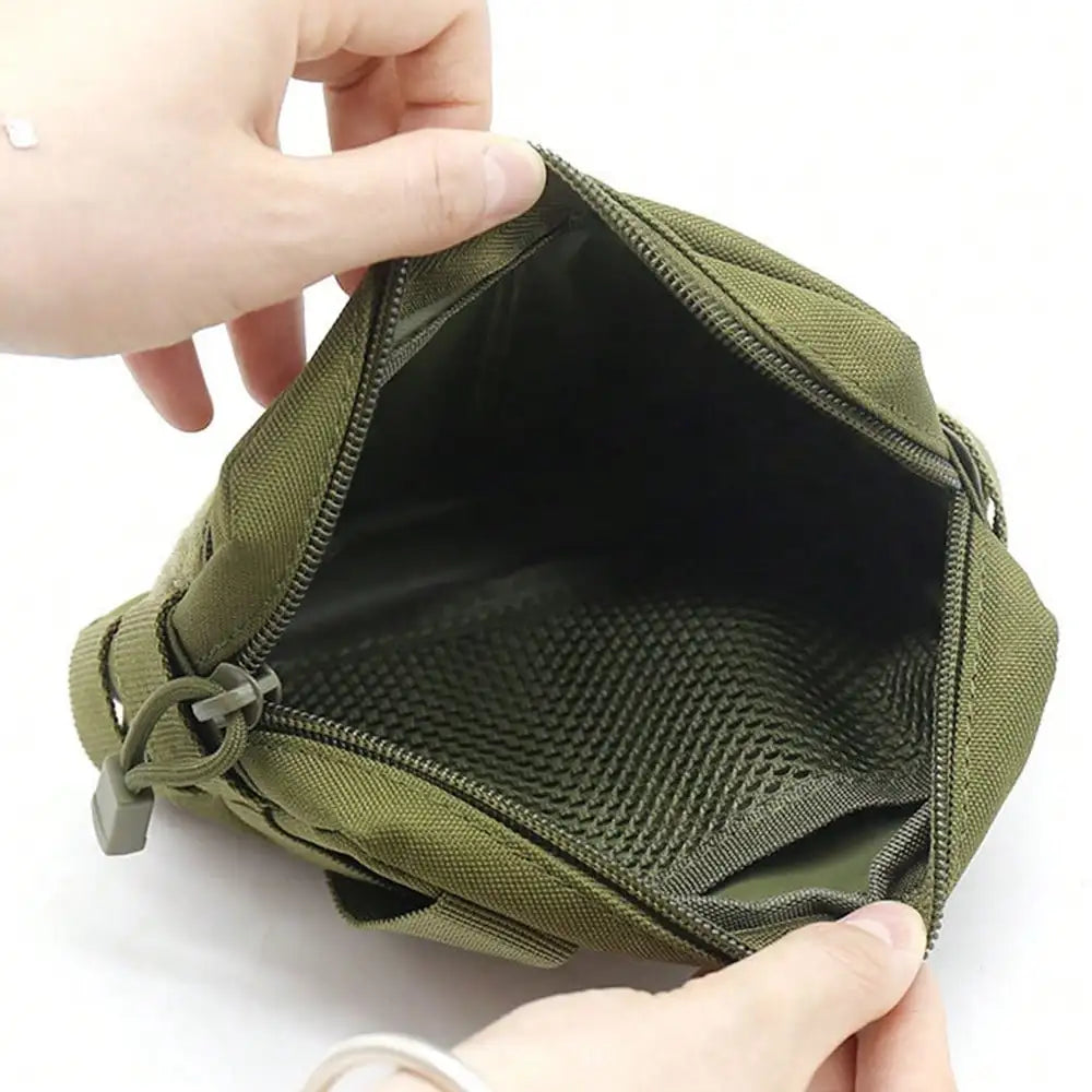 Tactical MOLLE Waist Pouch — EDC Outdoor Utility Bag