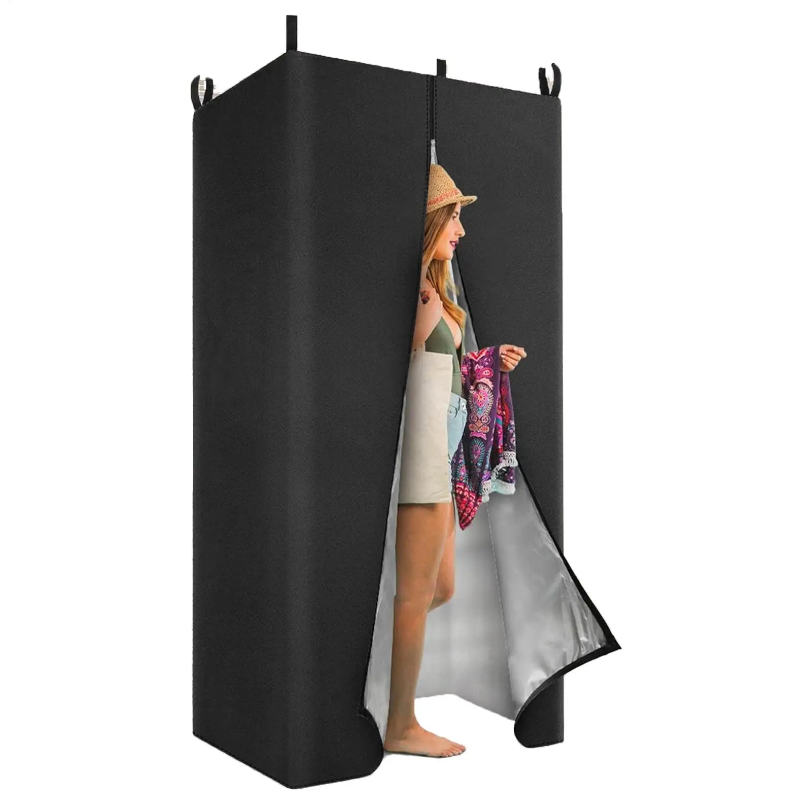 Pop-Up Privacy Shower Tent — Portable Waterproof Outdoor Changing Room