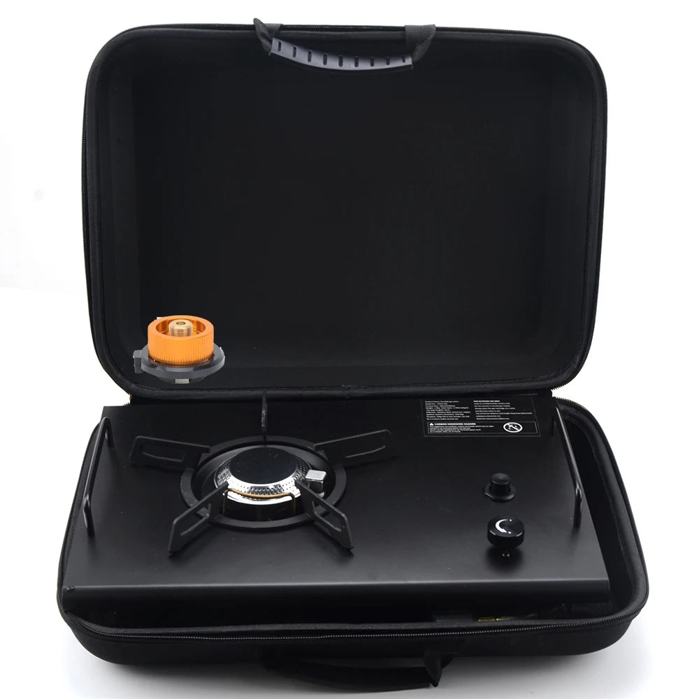 Portable Folding Camp Kitchen Table — IGT Gas Stove Compatible