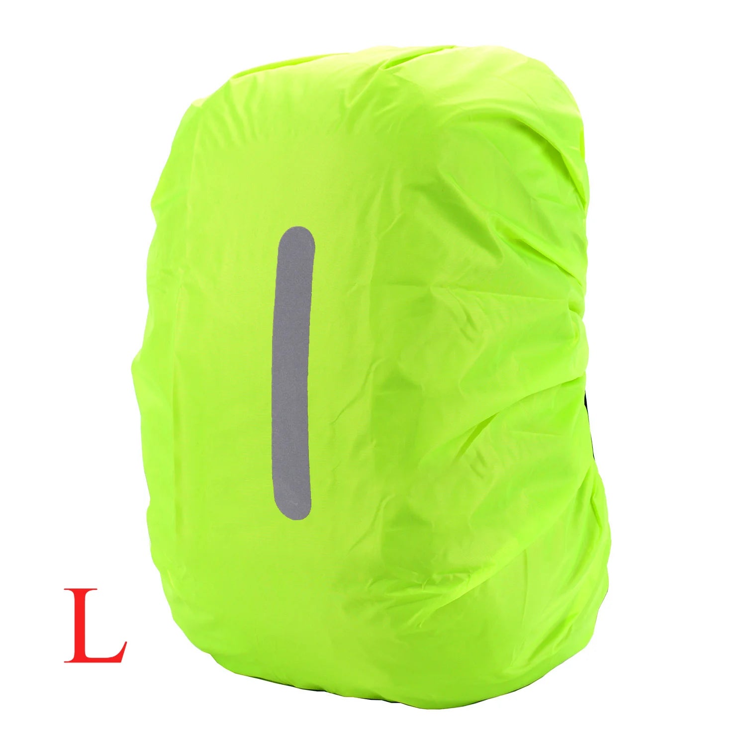 Reflective Waterproof Backpack Rain Cover — Night Safety Cycling Bag Cover