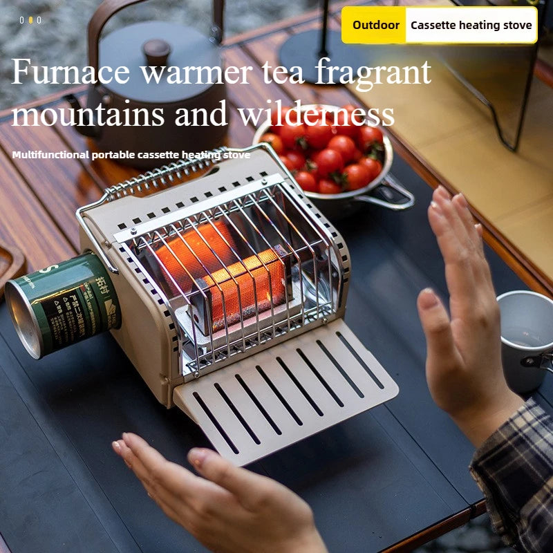 Portable Mini Camping Heater — Gas-Powered Outdoor Winter Warmer