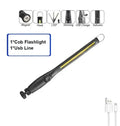 Rechargeable Magnetic COB LED Work Light — Foldable Emergency Lamp