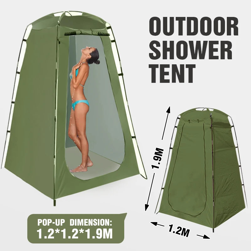 Waterproof Portable Privacy Shelter — Camping Shower & Changing Tent