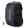 Reflective Waterproof Backpack Rain Cover — Night Safety Cycling Bag Cover
