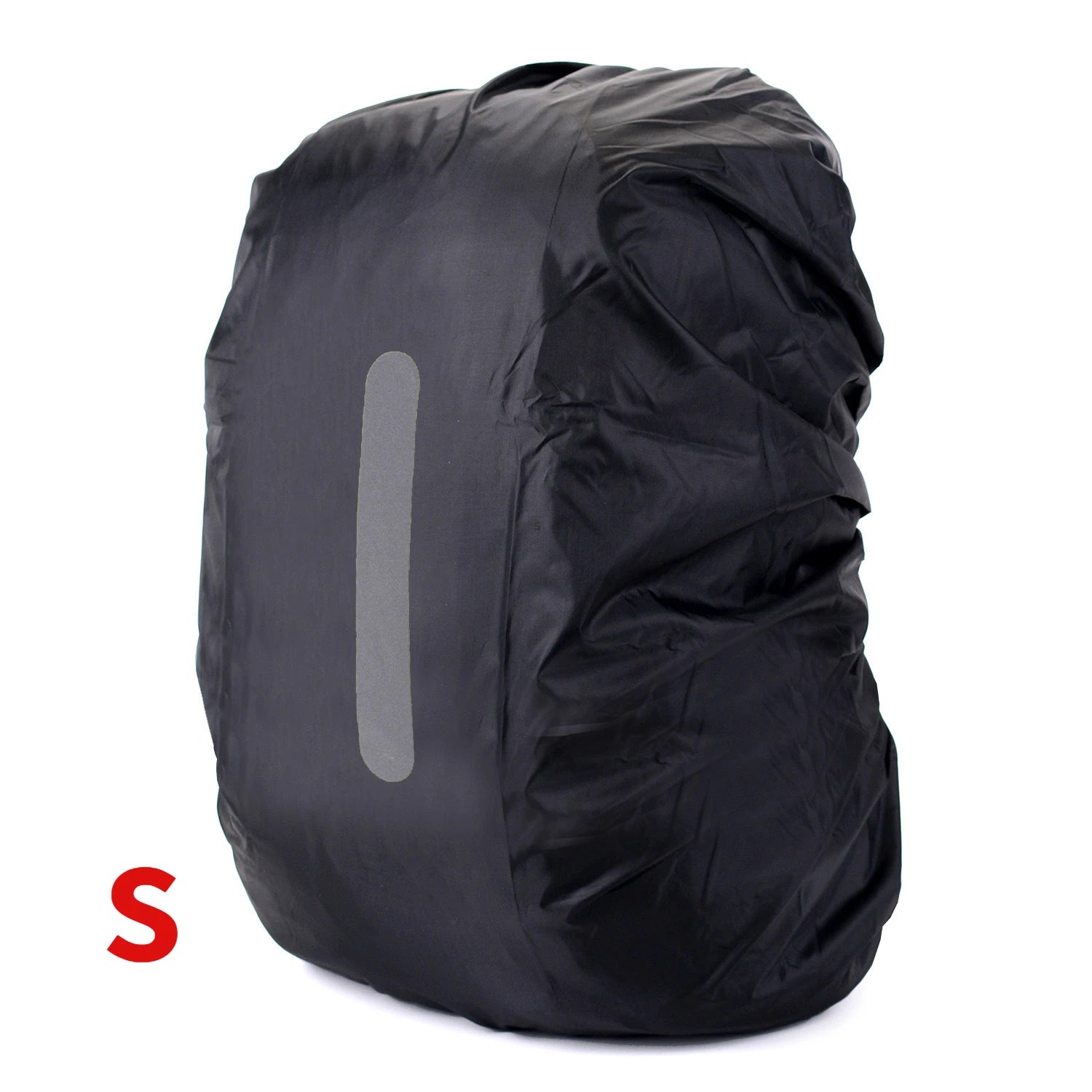 Reflective Waterproof Backpack Rain Cover — Night Safety Cycling Bag Cover