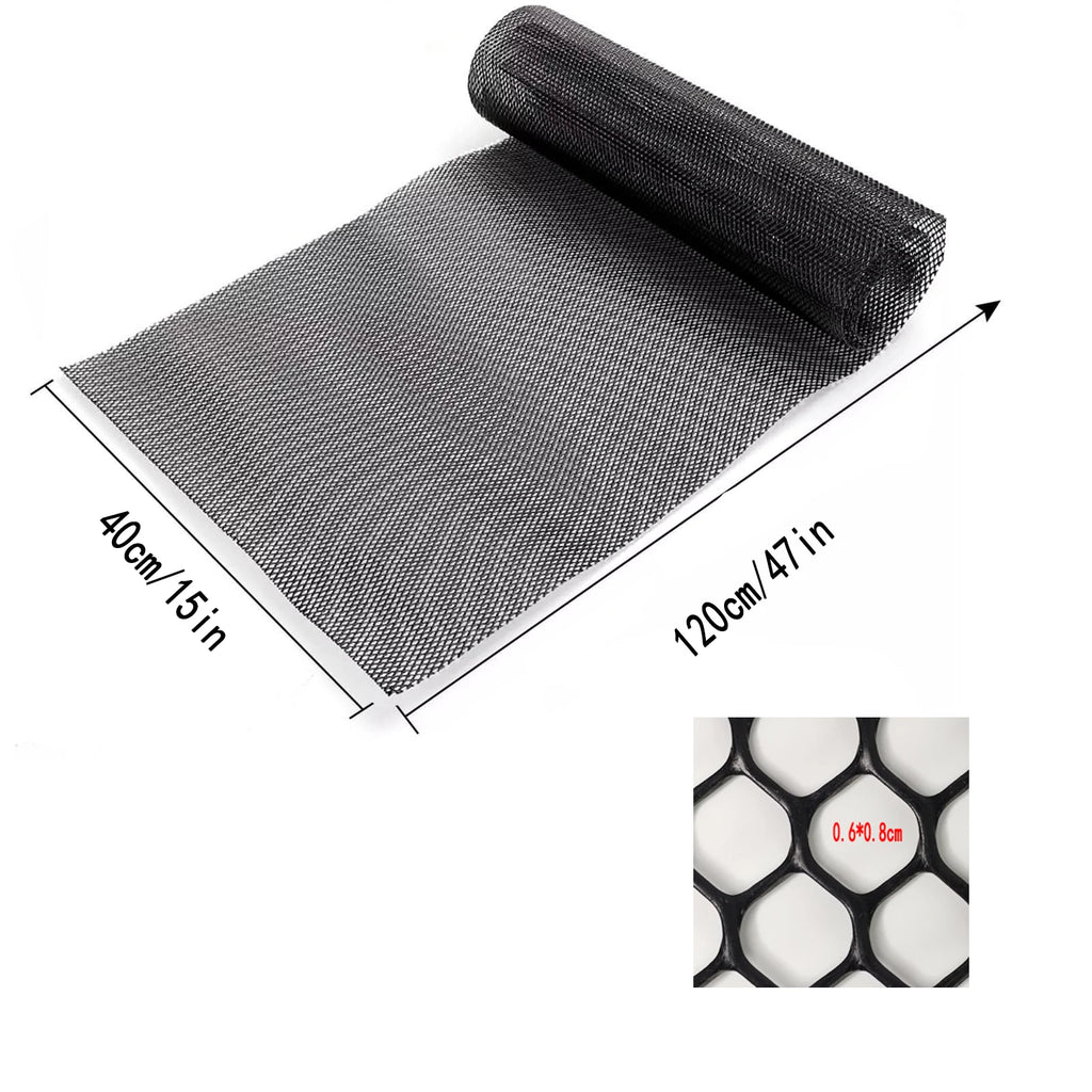 Aluminum Alloy Car Grille Insert Mesh — 120×40cm Bumper Rhombic Net