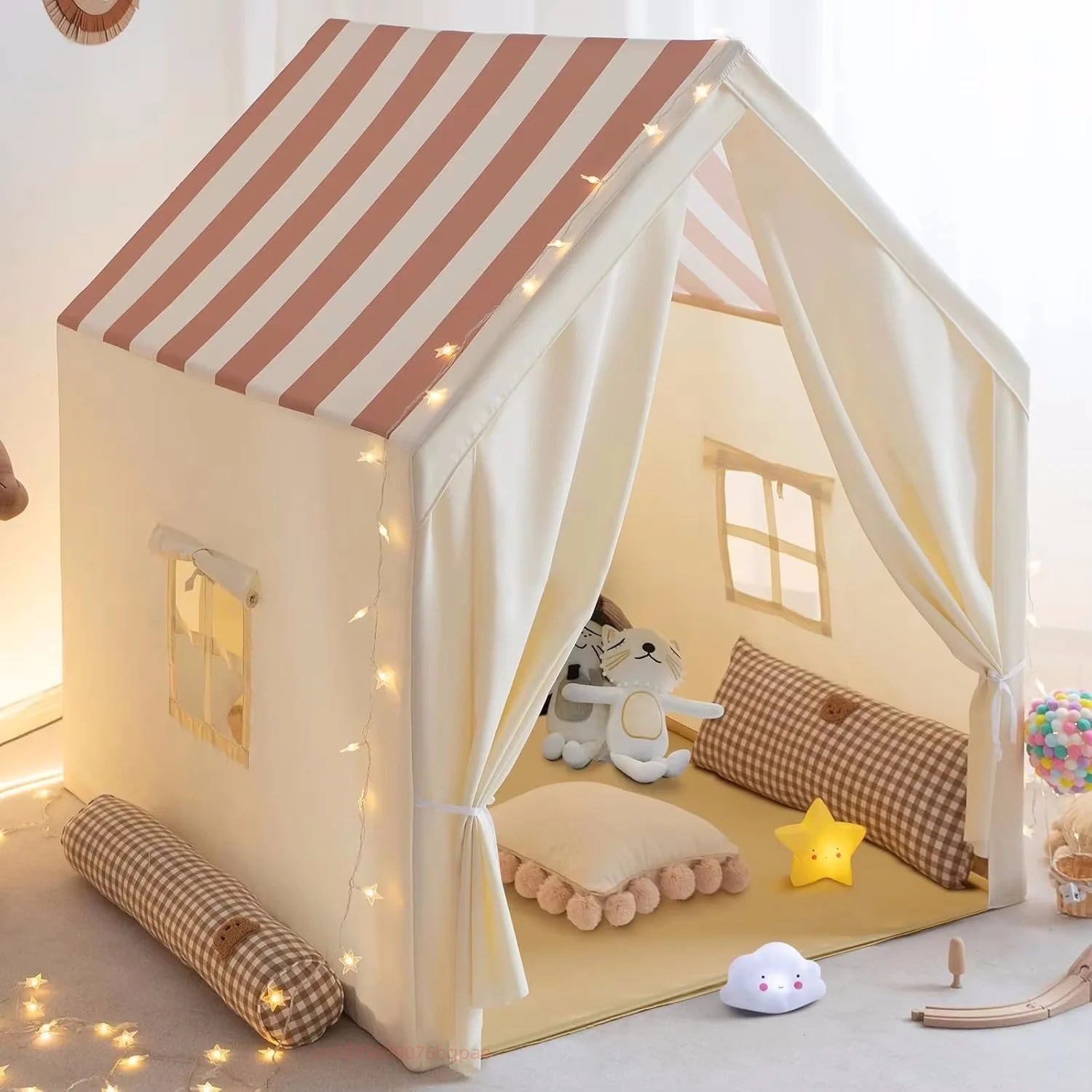 Kids Pop-Up Play Tent — Large Indoor & Outdoor Toddler Playhouse