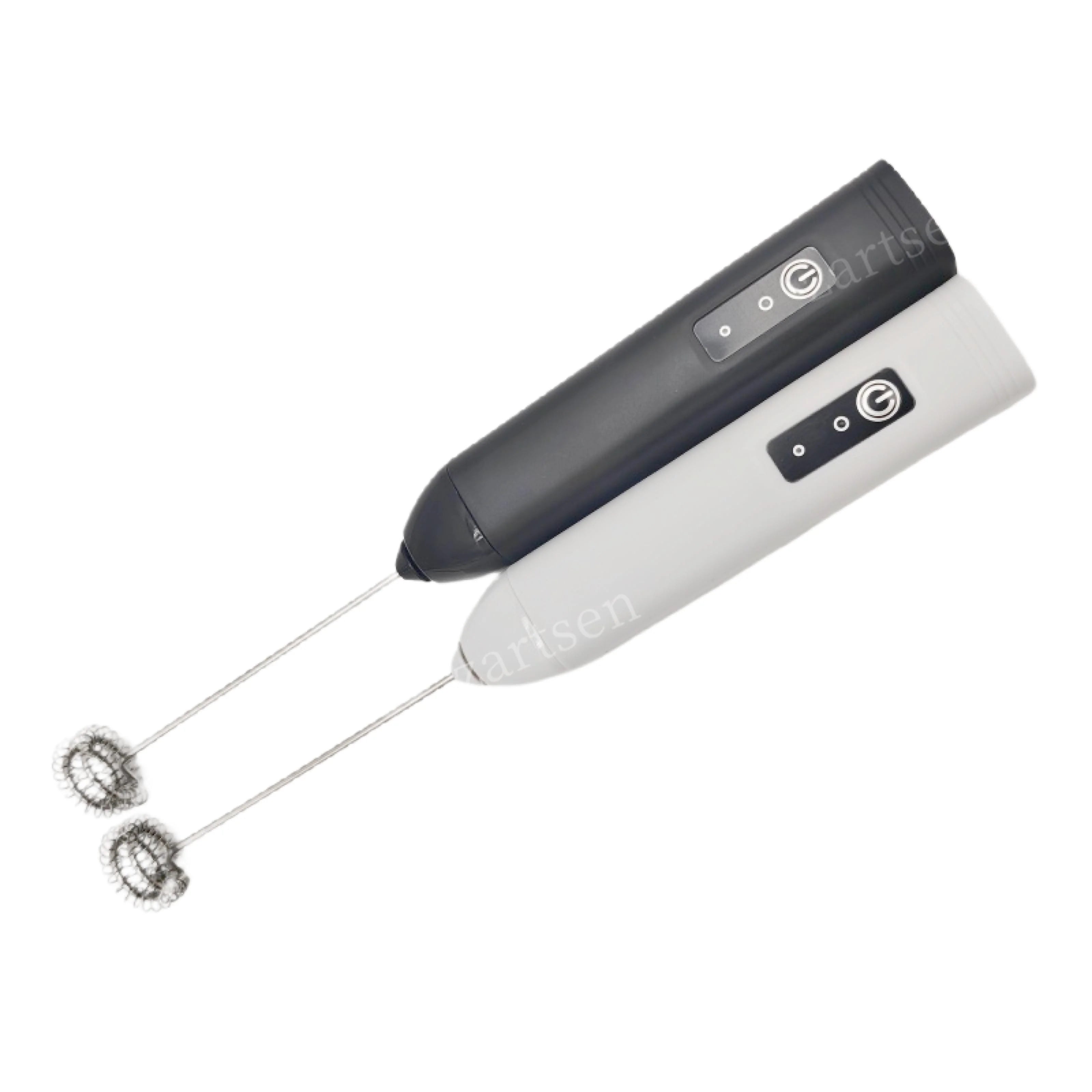 Wireless Milk Frother — USB-C Rechargeable Stainless Steel