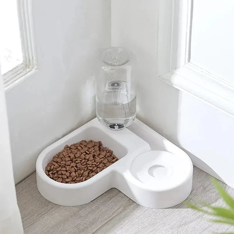 Elevated Auto-Fill Pet Bowl — Non-Slip Dual Feeder
