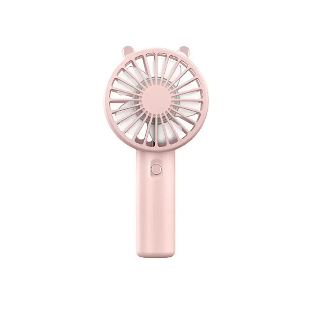 Mini USB Handheld Fan — Compact Rechargeable Desk Cooler