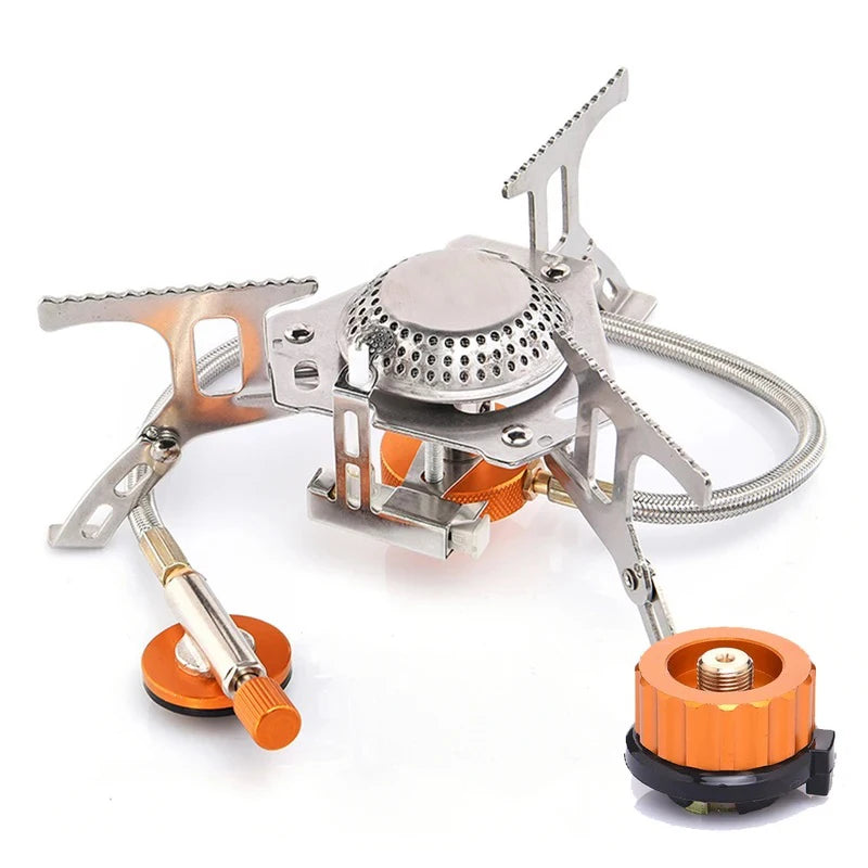 Portable Folding Camping Gas Stove — 3500W Backpacking Burner