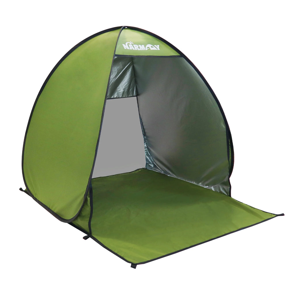 Pop-Up Beach Tent — UV-Resistant Waterproof Sun Shade Shelter