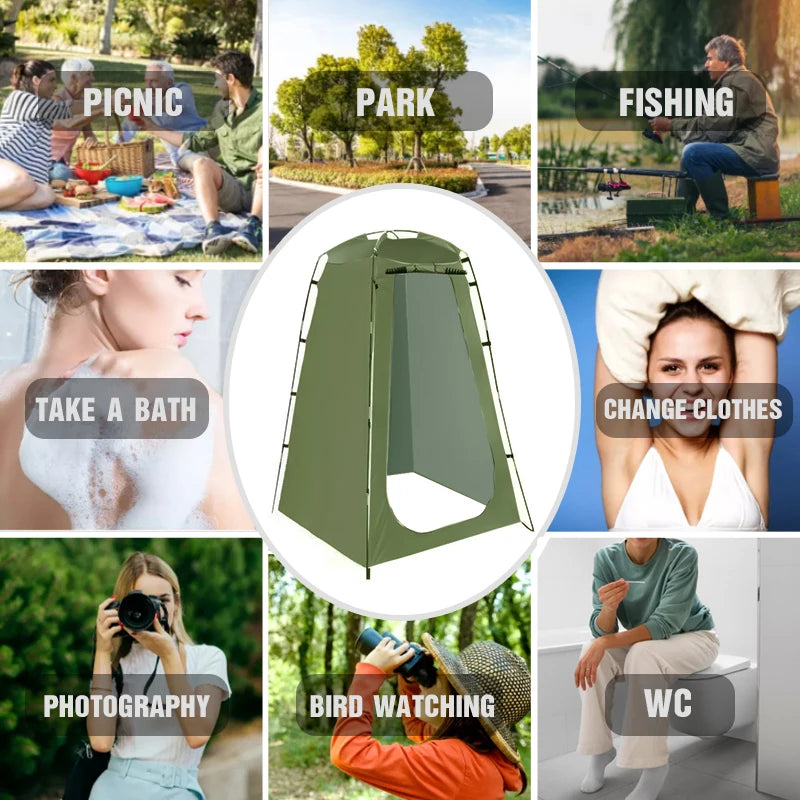 Waterproof Portable Privacy Shelter — Camping Shower & Changing Tent
