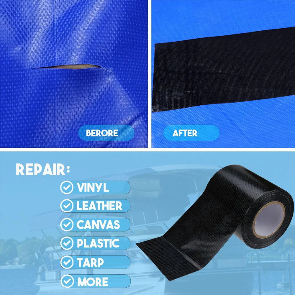 Waterproof Tent Repair Tape — 4.8cm × 10M Heavy-Duty Adhesive Patch