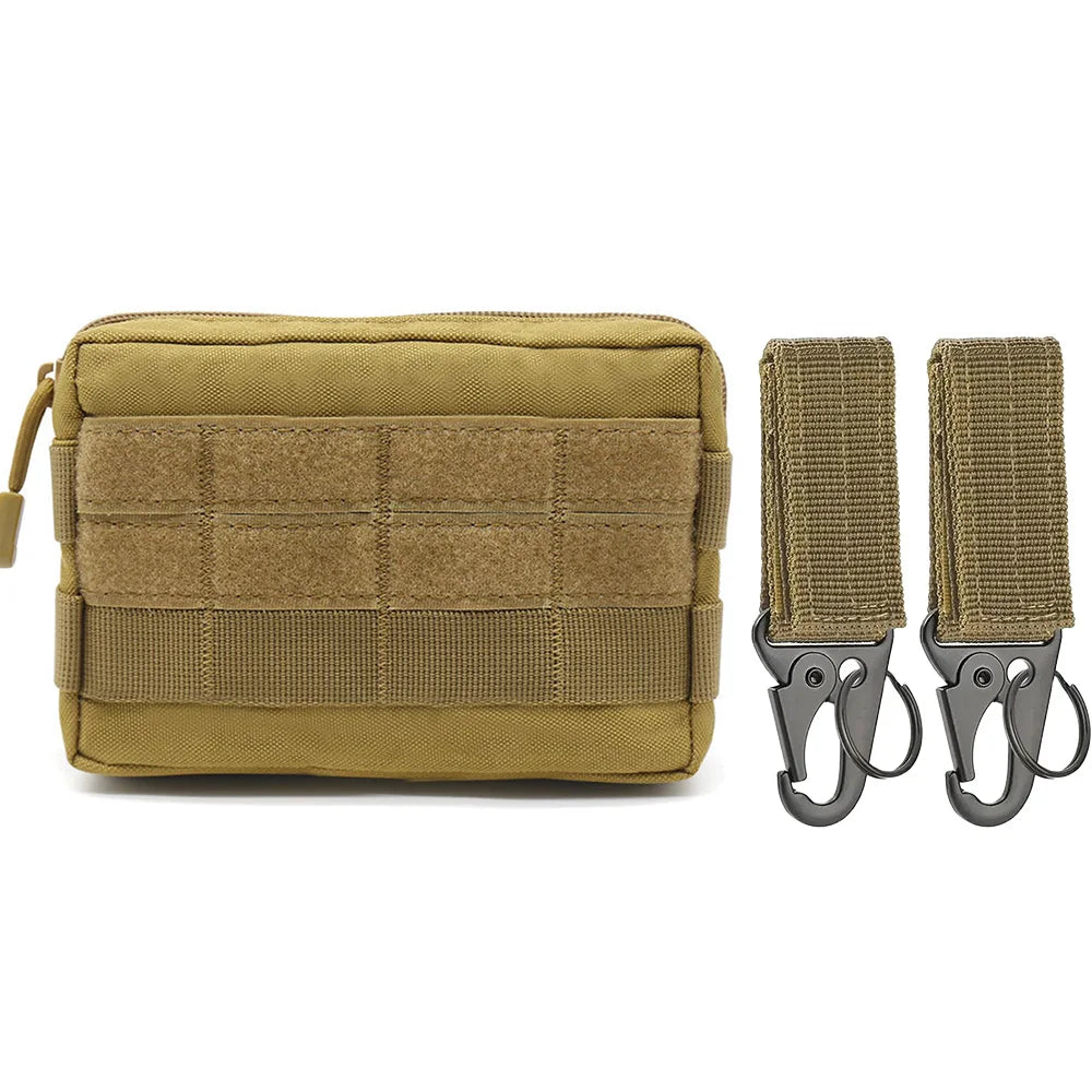 Tactical MOLLE Waist Pouch — EDC Outdoor Utility Bag