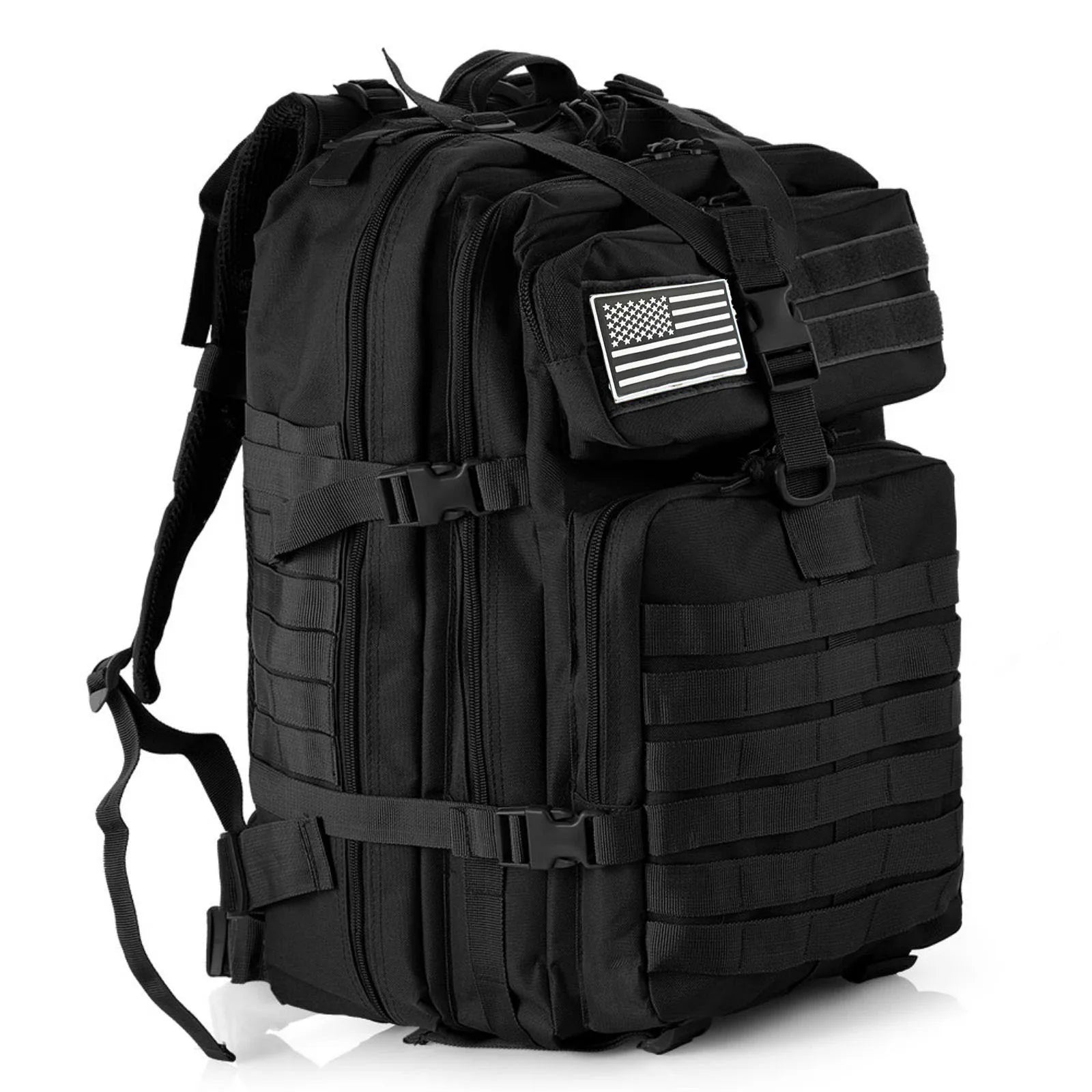 Tactical Hiking Backpack — Waterproof Nylon 25L/50L Outdoor Rucksack