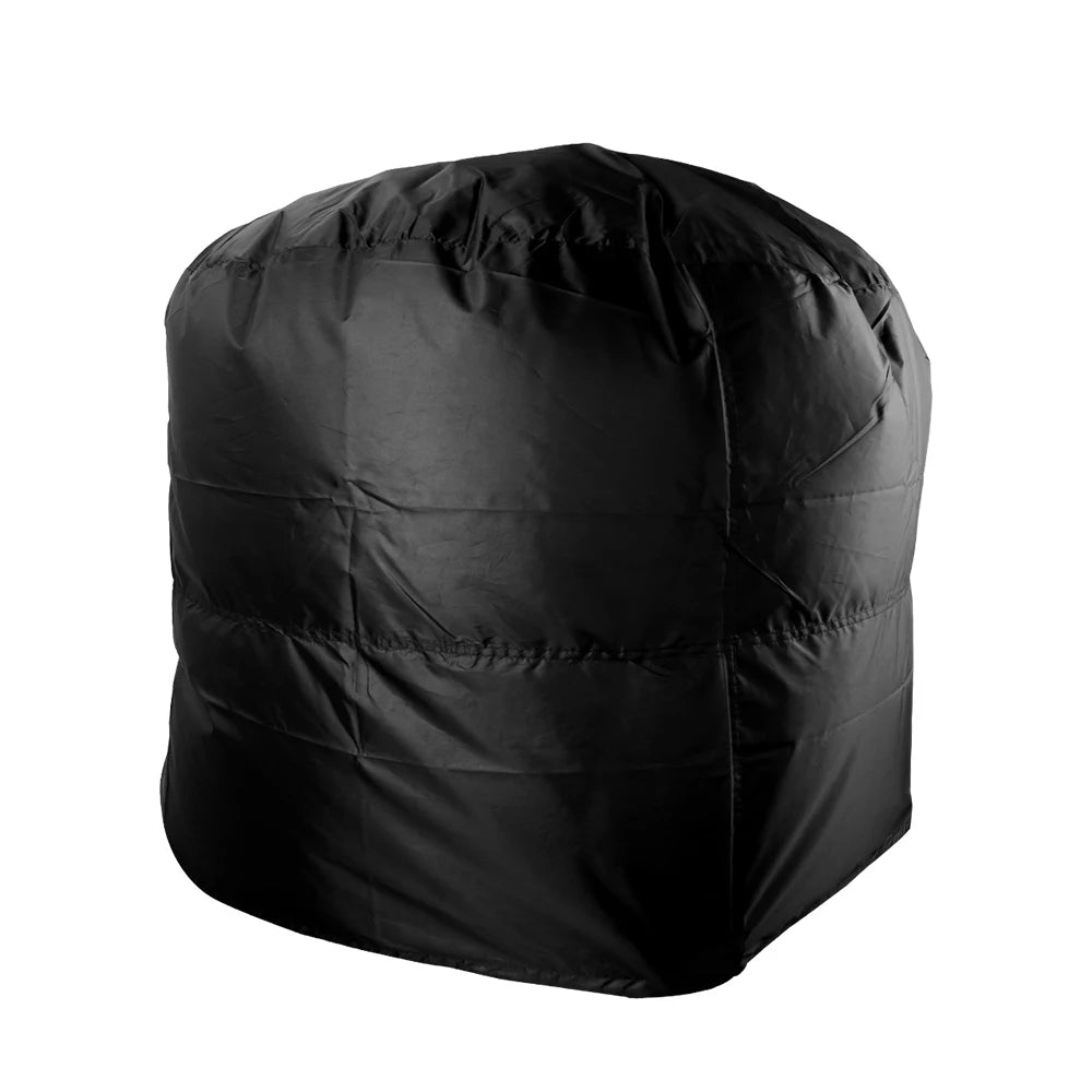 Round BBQ Grill Cover — Waterproof All-Weather Protective Shield