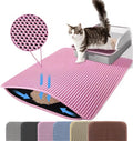 Double-Layer Cat Litter Mat — Waterproof Non-Slip Trapper