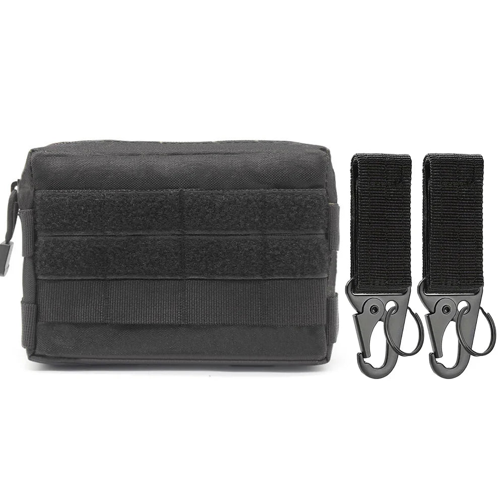 Tactical MOLLE Waist Pouch — EDC Outdoor Utility Bag