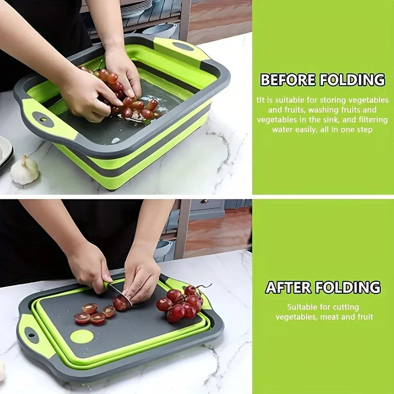Portable Collapsible Camp Basin — Foldable Washing Sink for Outdoor Use