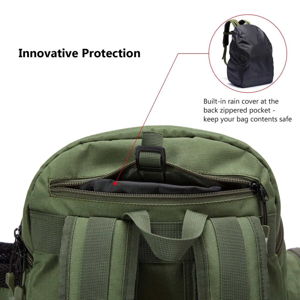 Fishing Tackle Backpack — Lightweight Tactical Storage Bag