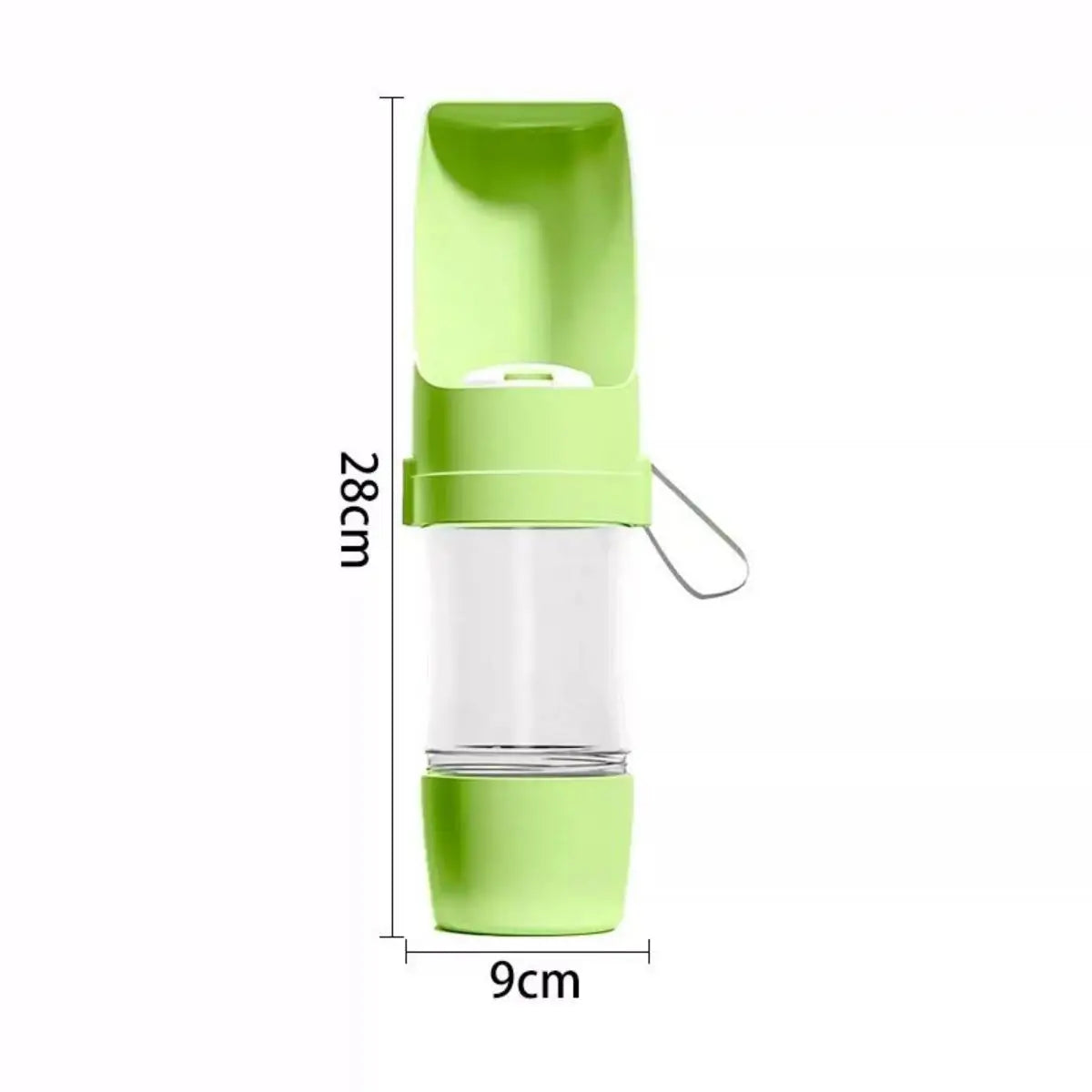 2-in-1 Pet Travel Bottle — Food & Water On-the-Go