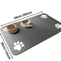 Absorbent Pet Feeding Mat — Quick-Dry Waterproof Placemat