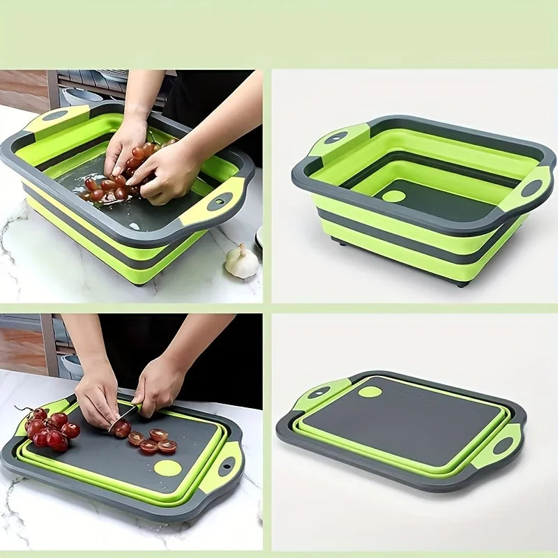 Portable Collapsible Camp Basin — Foldable Washing Sink for Outdoor Use