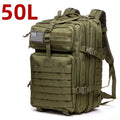 Tactical Hiking Backpack — Waterproof Nylon 25L/50L Outdoor Rucksack