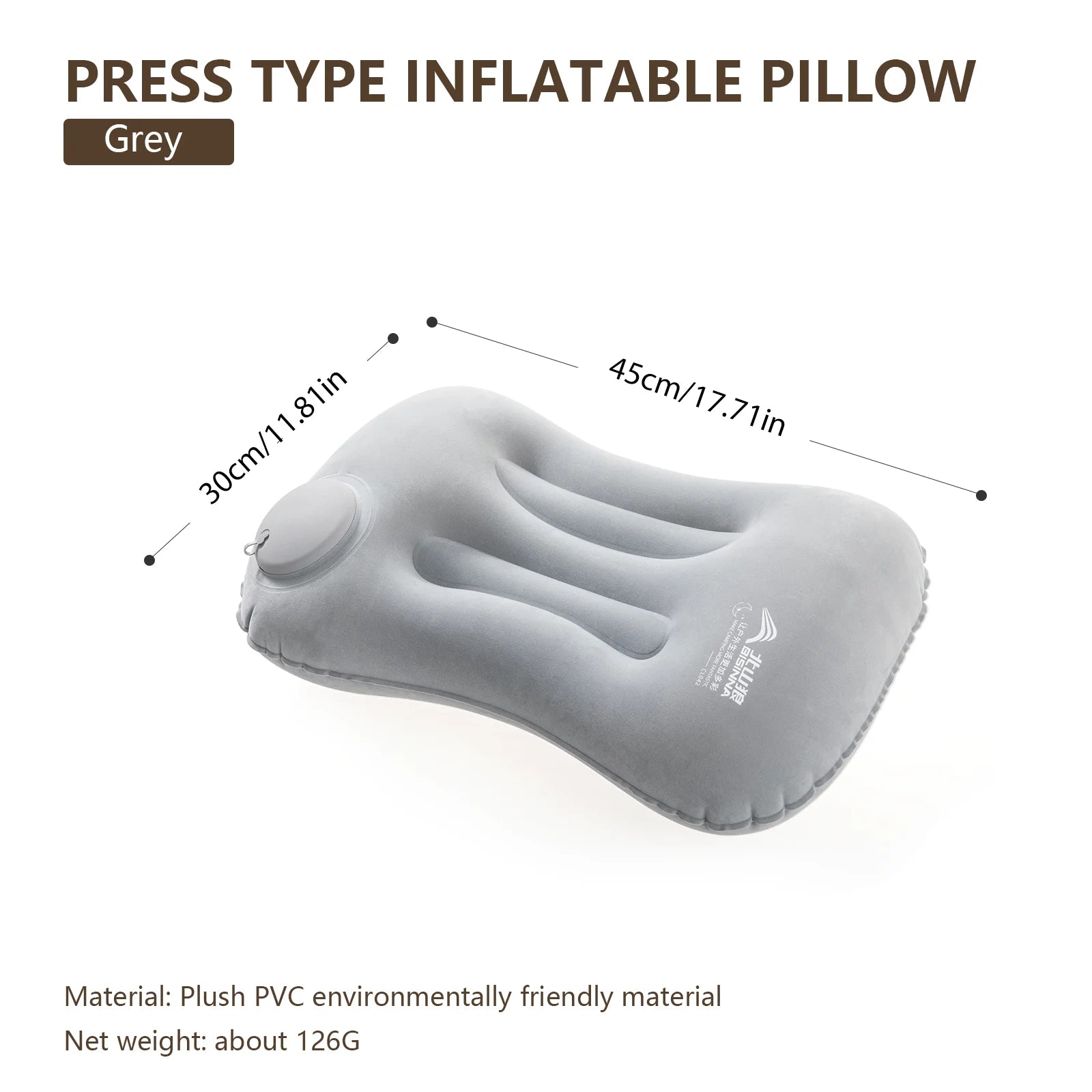 Ultralight Inflatable Camping Pillow — Compact Neck & Lumbar Support