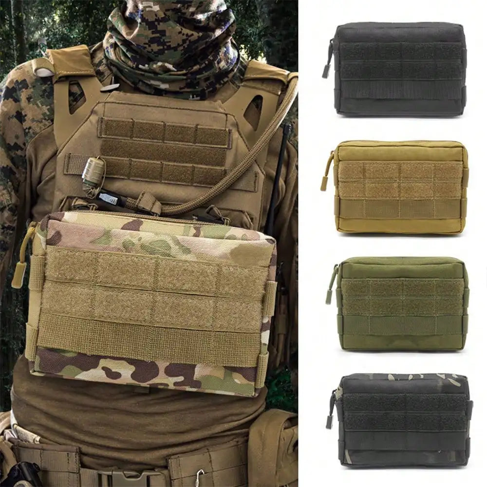 Tactical MOLLE Waist Pouch — EDC Outdoor Utility Bag