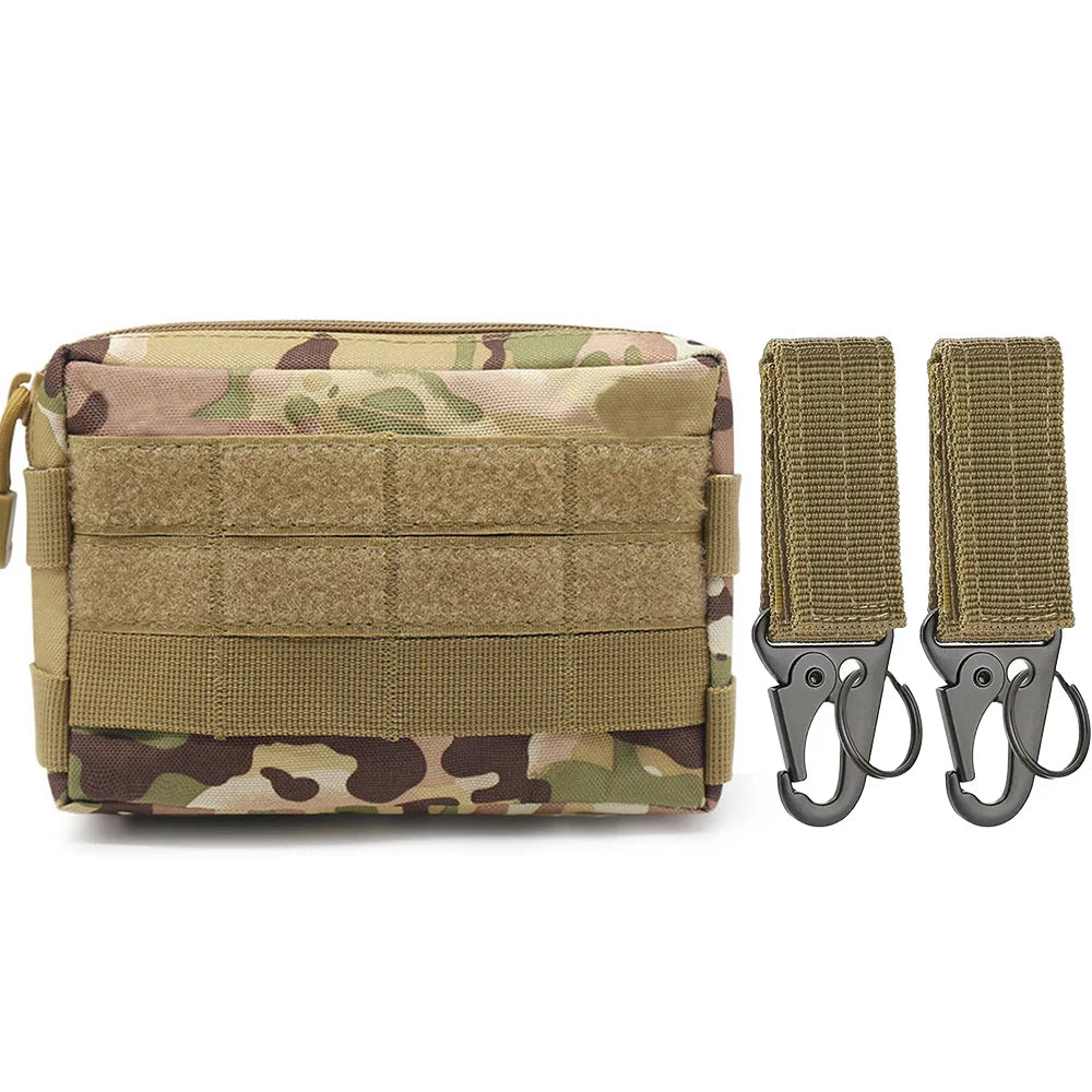 Tactical MOLLE Waist Pouch — EDC Outdoor Utility Bag