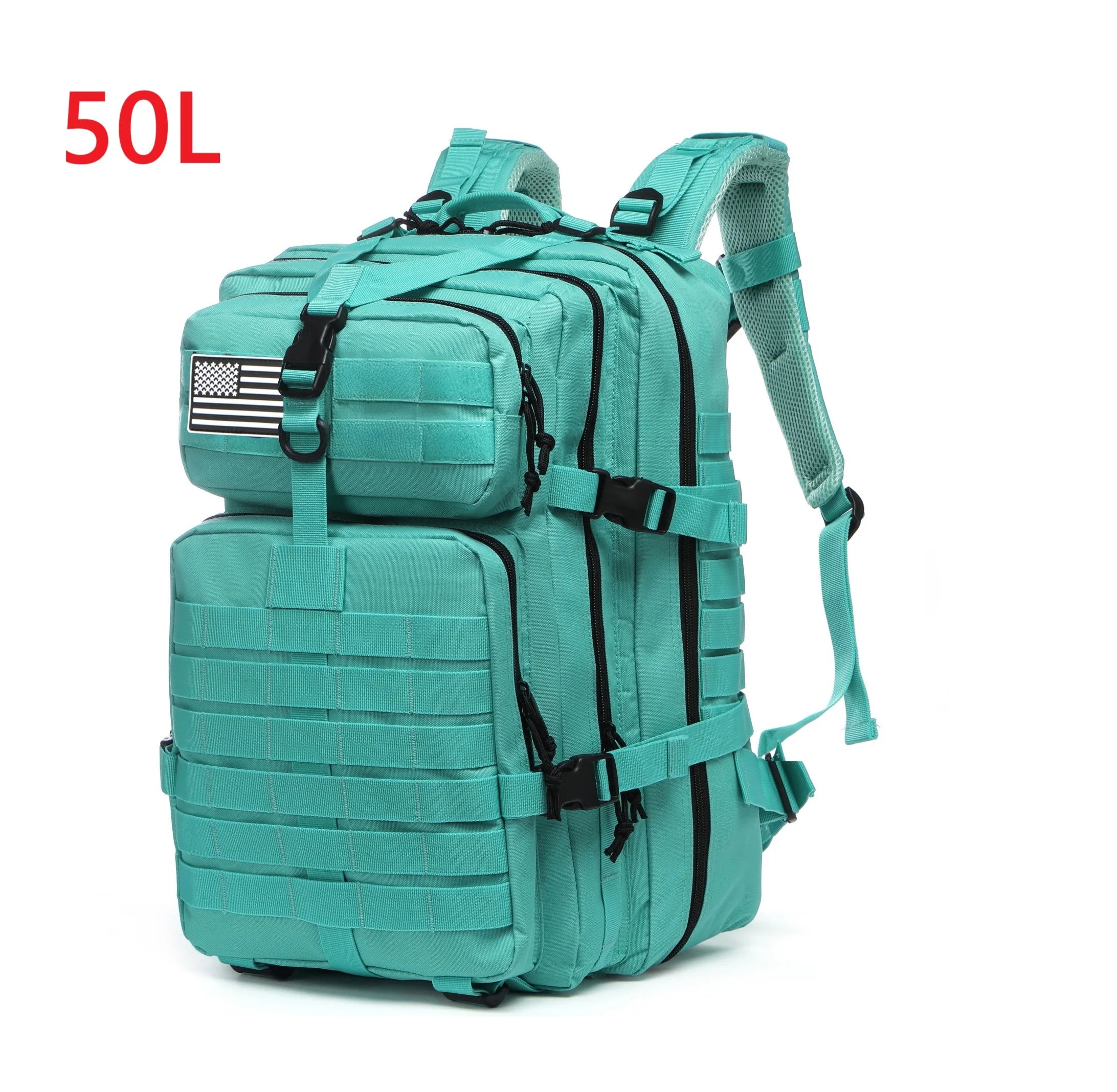 Tactical Hiking Backpack — Waterproof Nylon 25L/50L Outdoor Rucksack