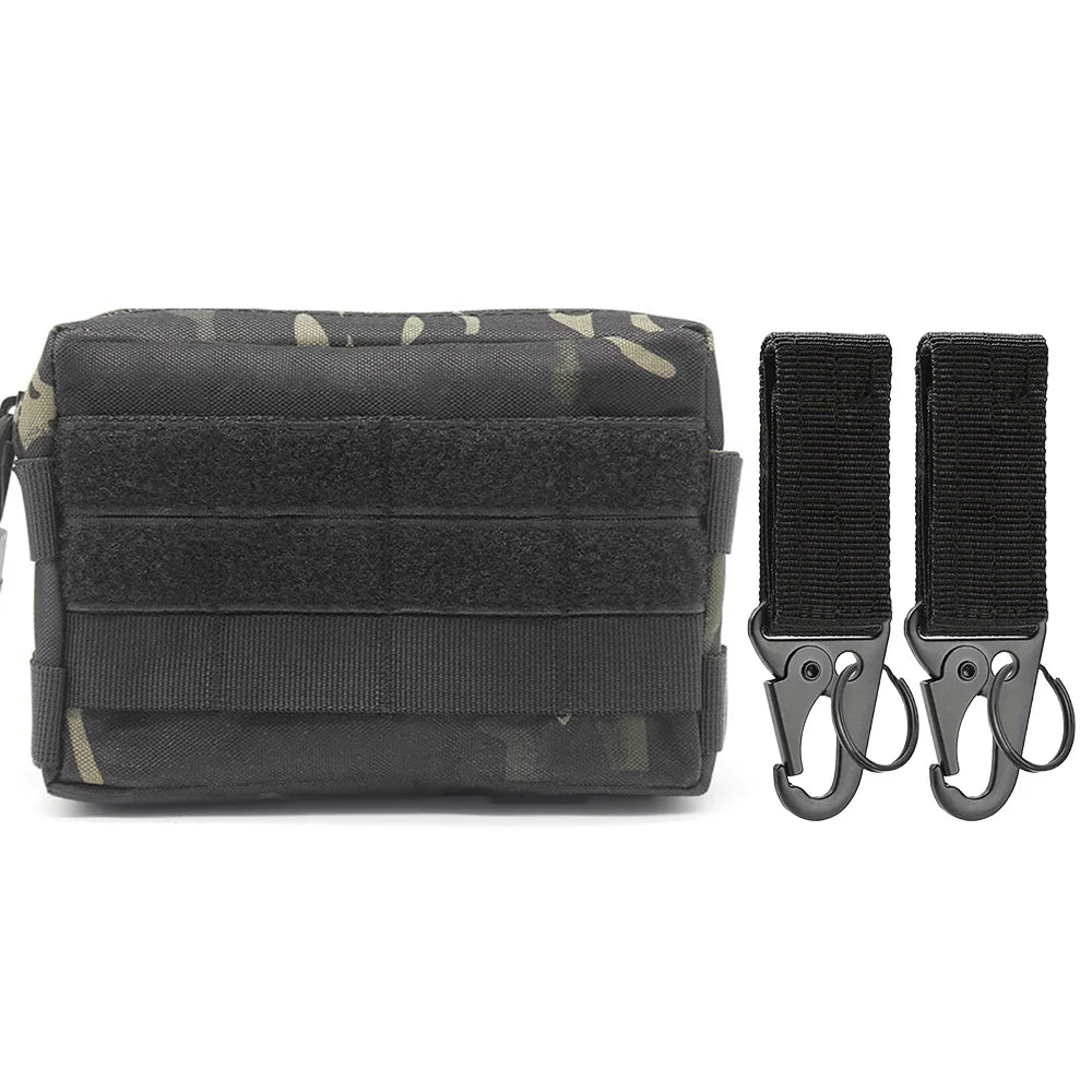 Tactical MOLLE Waist Pouch — EDC Outdoor Utility Bag