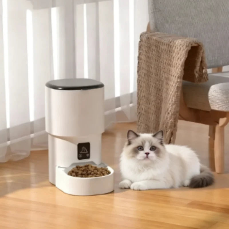 4L Smart Auto Pet Feeder — WiFi App Controlled
