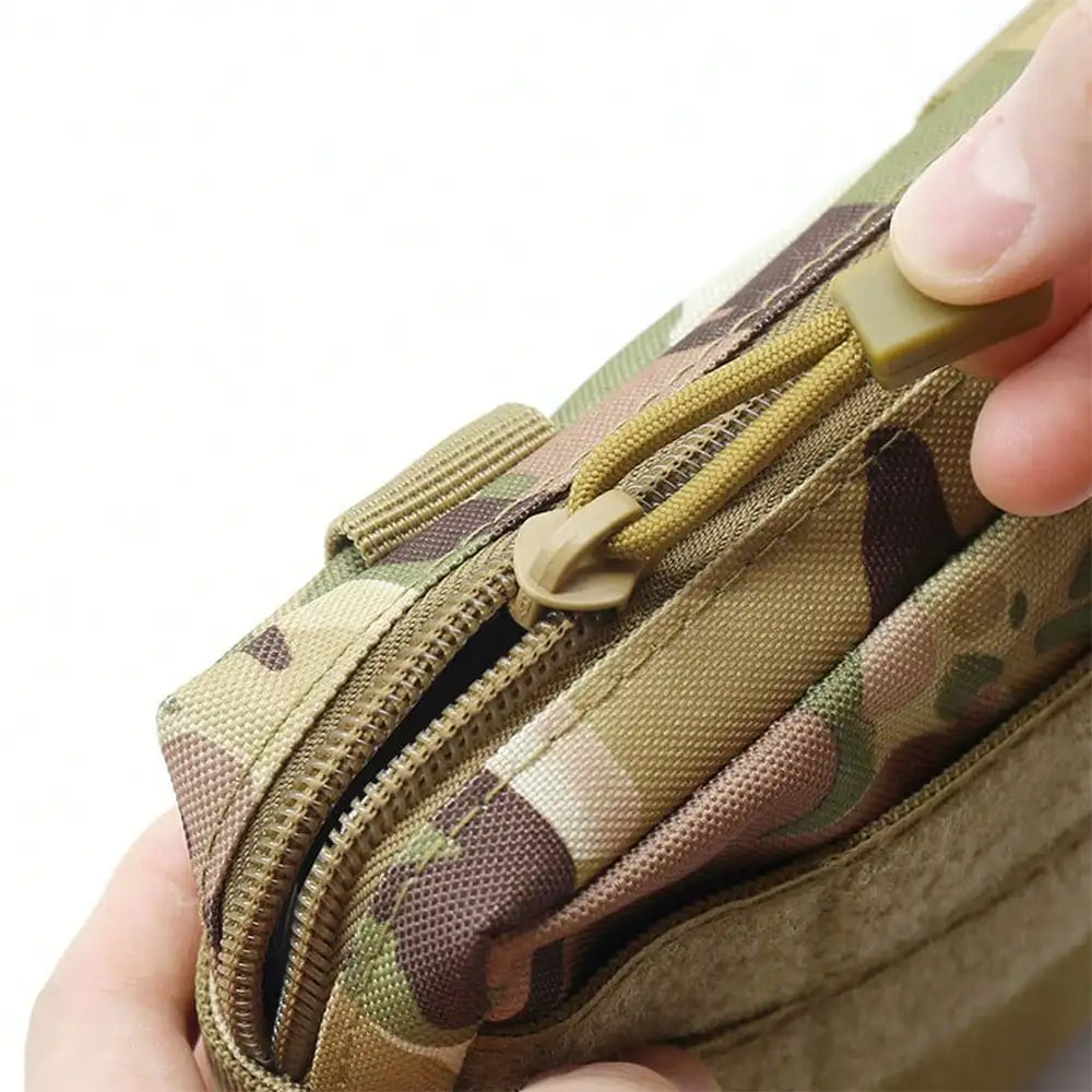 Tactical MOLLE Waist Pouch — EDC Outdoor Utility Bag