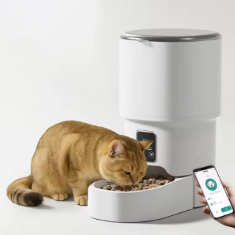 4L Smart Auto Pet Feeder — WiFi App Controlled